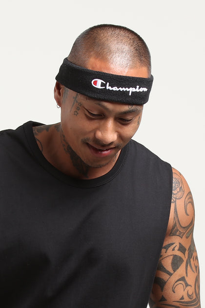 Champion Terry Headband Black