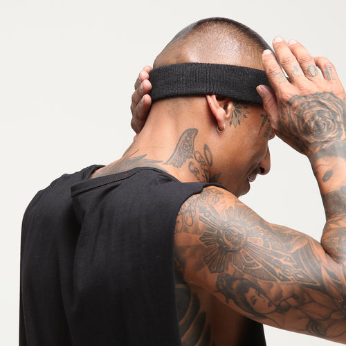 Champion Terry Headband Black