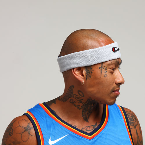 Champion Terry Headband Silver