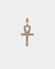 Saint Morta ANKH Cross Pendant Gold