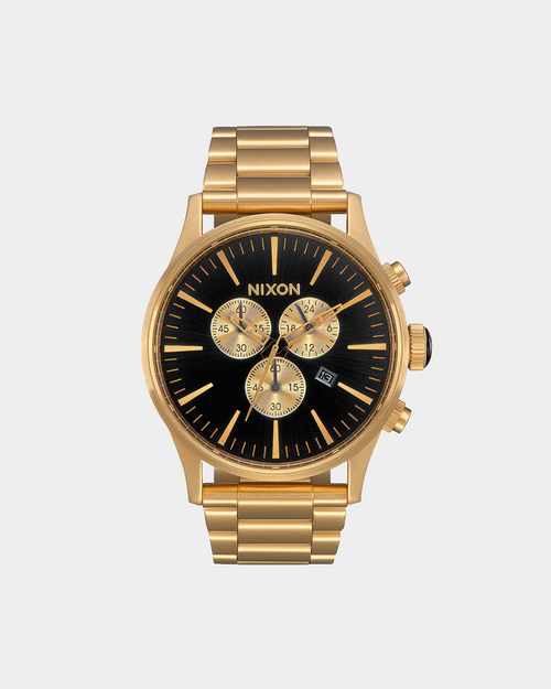 Nixon Sentry Chrono Gold/Black