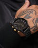 Nixon Sentry Chrono Watch Matte Black/Gold