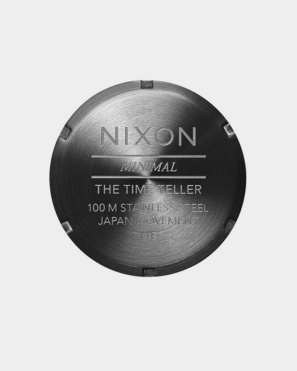 Nixon Time Teller Black/Rose Gold
