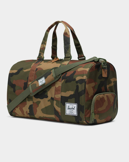 Herschel Bag Co Novel Duffle Woodland Camo