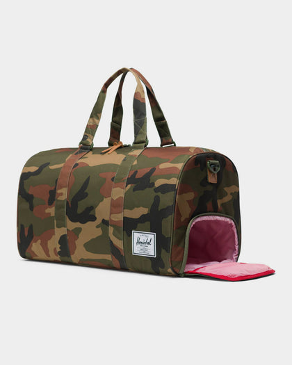 Herschel Bag Co Novel Duffle Woodland Camo