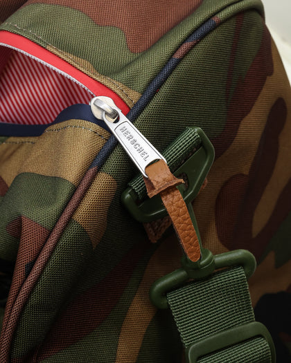 Herschel Bag Co Novel Duffle Woodland Camo