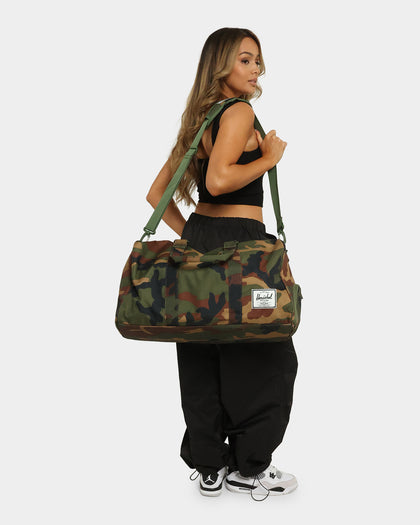Herschel Bag Co Novel Duffle Woodland Camo