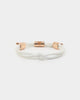 Rastaclat Lily Bracelet White/Rose Gold