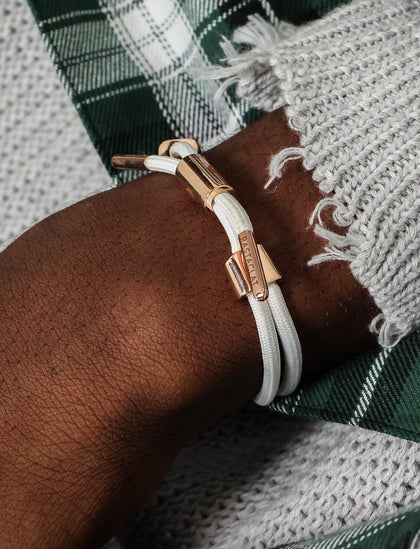 Rastaclat Lily Bracelet White/Rose Gold