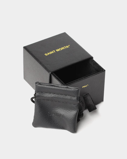 Saint Morta Cross Earring Gold Plated