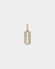 Saint Morta Iced Razor Pendant Iced Gold