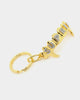 Supreme Fronts Keychain Gold