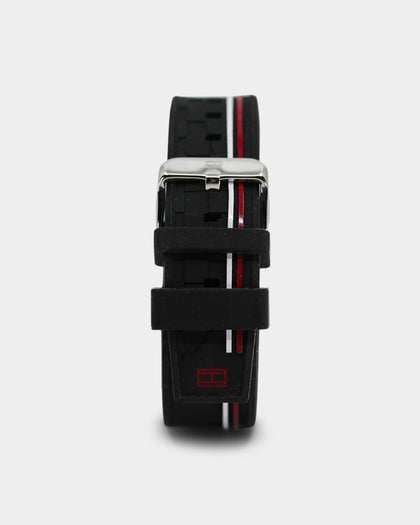 TOMMY HILFIGER DECKER WATCH BLACK/BLACK