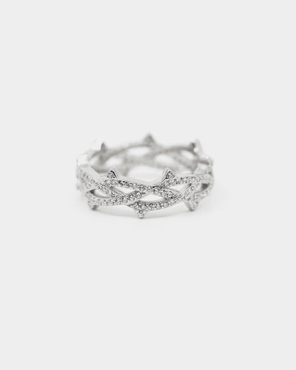 Mister Crown Ring Silver