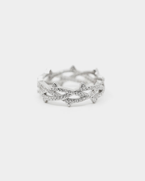 Mister Crown Ring Silver