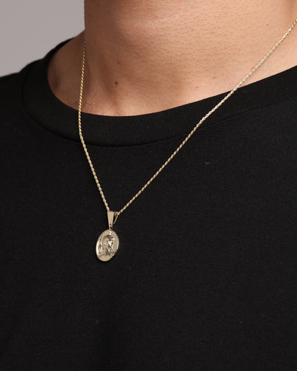 Mister Gladiator Pendant 14KT Gold
