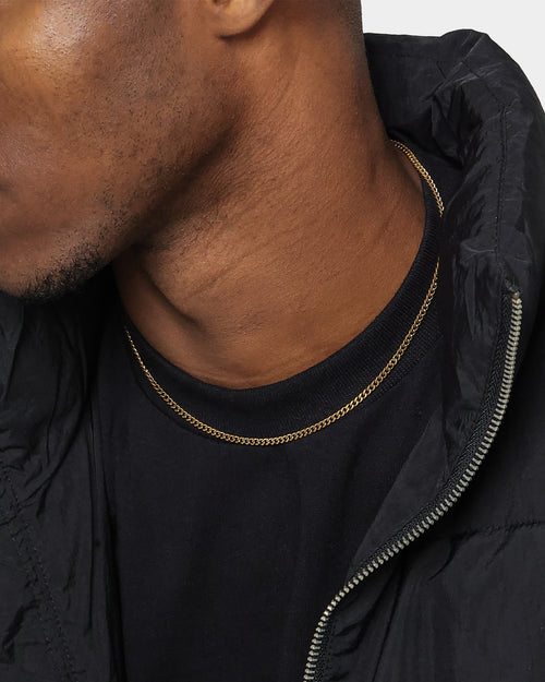 Saint Morta 3mm Micro Cuban Chain Gold