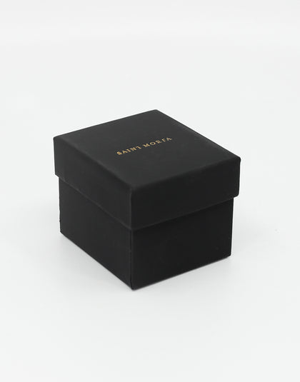 Saint Morta Square Cut Earring White Gold