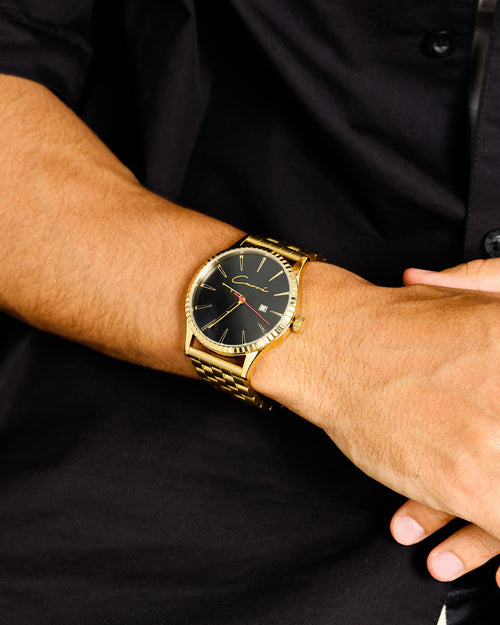 Carré Remy Watch Gold/Black
