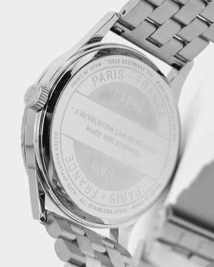 Carré Remy Watch Red/Blue/Silver