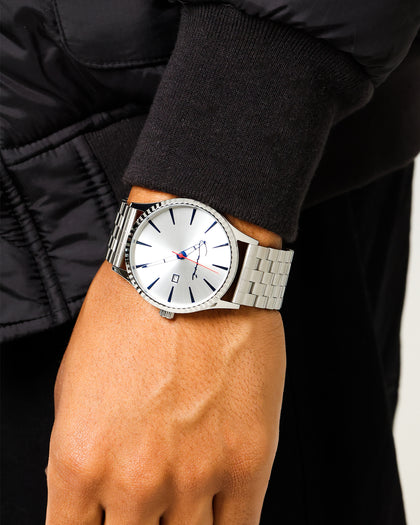 Carré Remy Watch Red/Blue/Silver