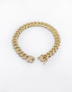HOUSE OF AURIC 12MM CUBAN LINK 8" BRACELET 10K GOLD
