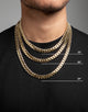 House Of Auric Cuban Link 10mm 20" Chain 10k Gold