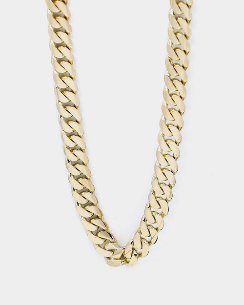 House of Auric Cuban Link 12mm 24" Chain 10k Gold