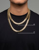 House of Auric Cuban Link 12mm 24" Chain 10k Gold