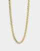 House of Auric 4mm 18" Cuban Link Chain 10k Gold