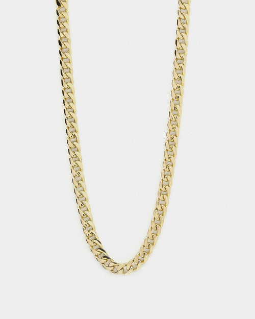HOUSE OF AURIC 4MM CUBAN LINK 20" CHAIN 10K GOLD