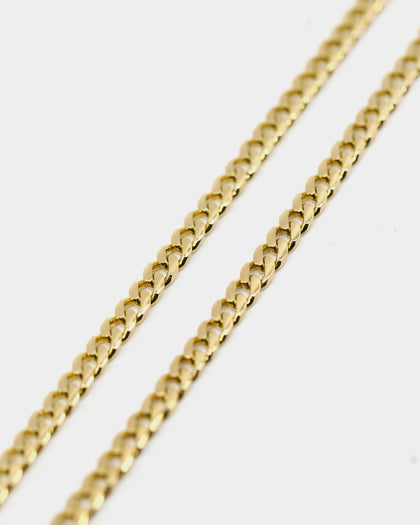 HOUSE OF AURIC 4MM CUBAN LINK 20" CHAIN 10K GOLD