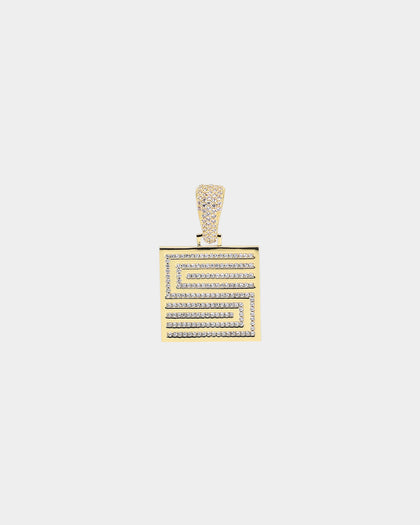 Saint Morta Future Pendant Iced Gold