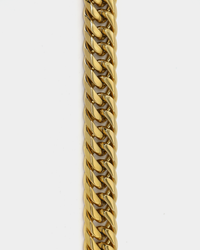 Saint Morta 24" Cuban Link Chain Gold
