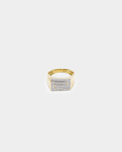 House of Auric Concur Ring 10K Yellow Gold