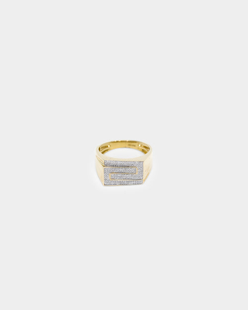 House of Auric Concur Ring 10K Yellow Gold
