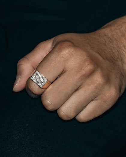 House of Auric Concur Ring 10K Yellow Gold