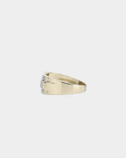 House of Auric Trinary Ring 10K Yellow Gold