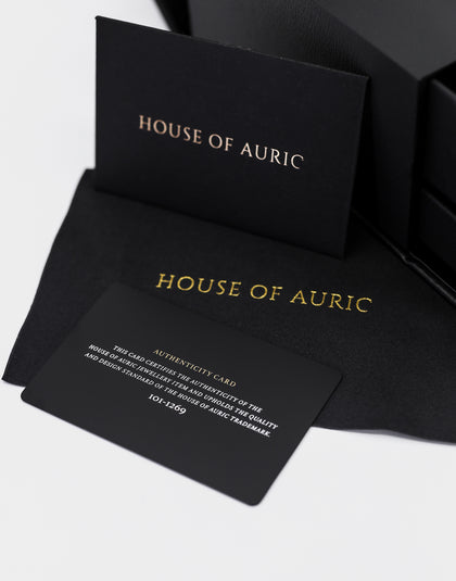 House of Auric Trinary Ring 10K Yellow Gold