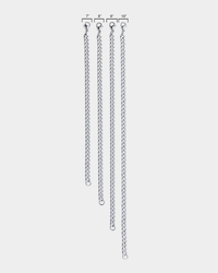 Saint Morta 5MM Cuban Bracelet White Gold