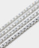 Saint Morta Round Cut 10" Tennis Bracelet White Gold