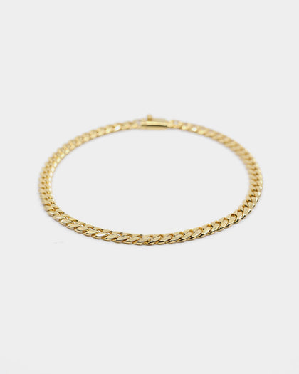Saint Morta 10MM Cuban Chain Gold