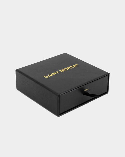 Saint Morta 10MM Cuban Chain Gold