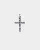 Saint Morta Iced Cross Pendant White Gold