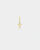 Saint Morta Mini Cross Earring Gold