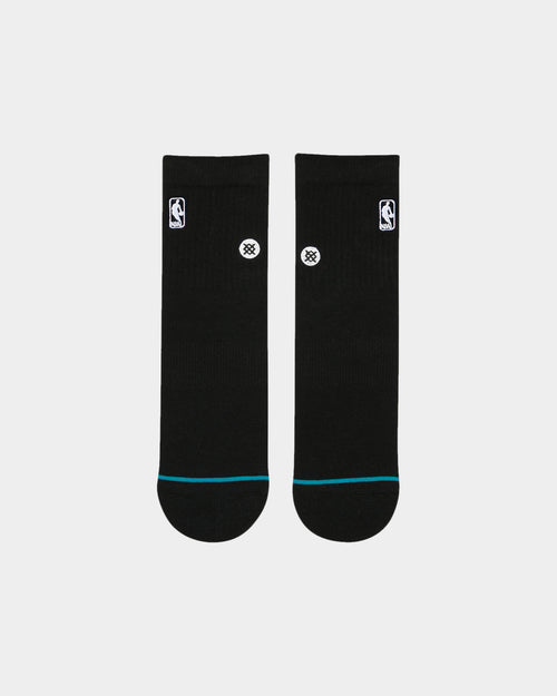 Stance Logoman ST QTR NBA Sock Black