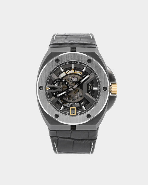 House of Auric Men's House of Auric x Creux Automatiq Ghost V3 Black/Silver/Gold