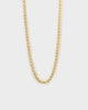 HOUSE OF AURIC 4MM HOLLOW FRANCO 24" CHAIN 10K YELLOW GOLD