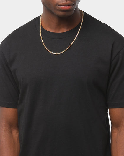 HOUSE OF AURIC 4MM HOLLOW FRANCO 24" CHAIN 10K YELLOW GOLD