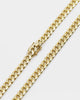 HOUSE OF AURIC 7MM HOLLOW CUBAN CHAIN 10K YELLOW GOLD